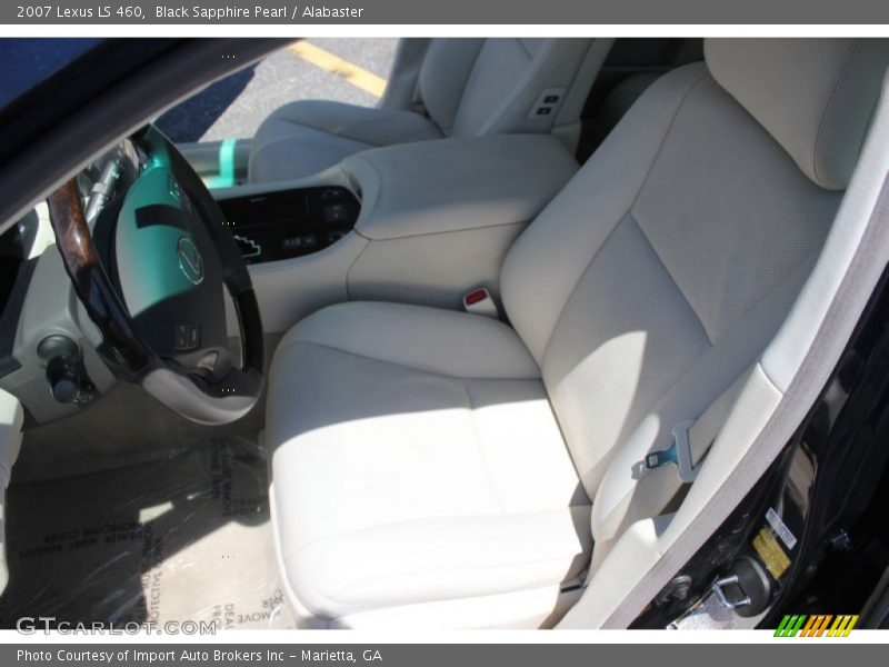 Black Sapphire Pearl / Alabaster 2007 Lexus LS 460
