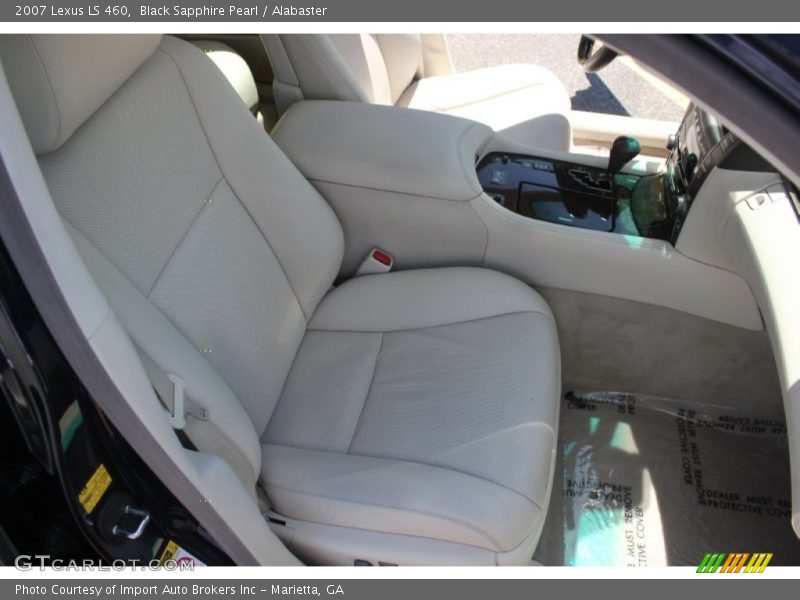 Black Sapphire Pearl / Alabaster 2007 Lexus LS 460