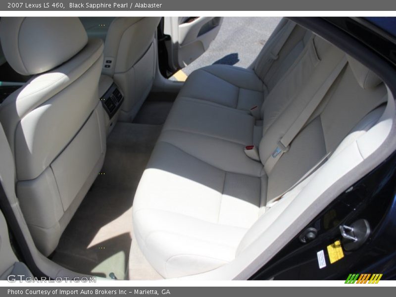 Black Sapphire Pearl / Alabaster 2007 Lexus LS 460