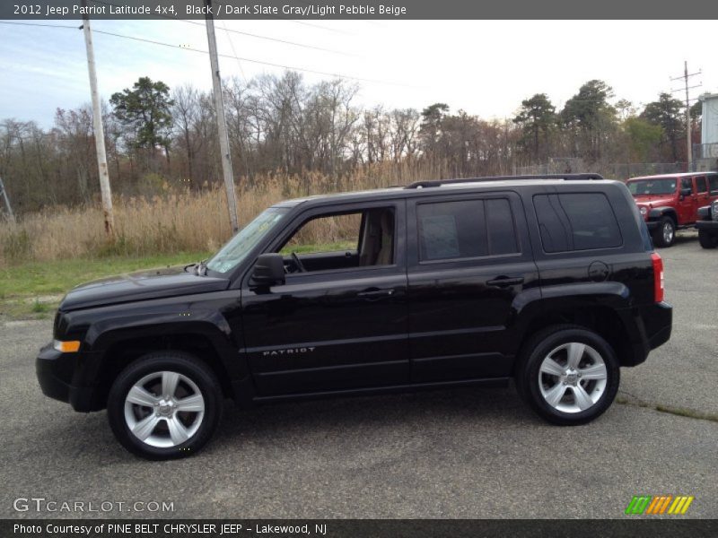 Black / Dark Slate Gray/Light Pebble Beige 2012 Jeep Patriot Latitude 4x4