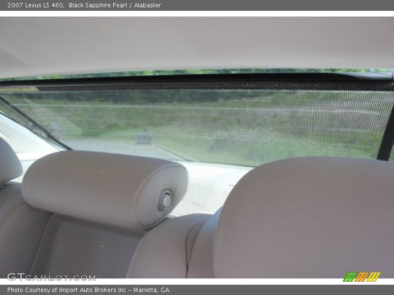 Black Sapphire Pearl / Alabaster 2007 Lexus LS 460