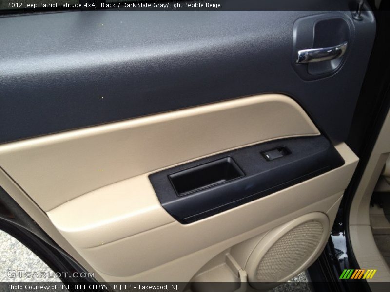 Black / Dark Slate Gray/Light Pebble Beige 2012 Jeep Patriot Latitude 4x4