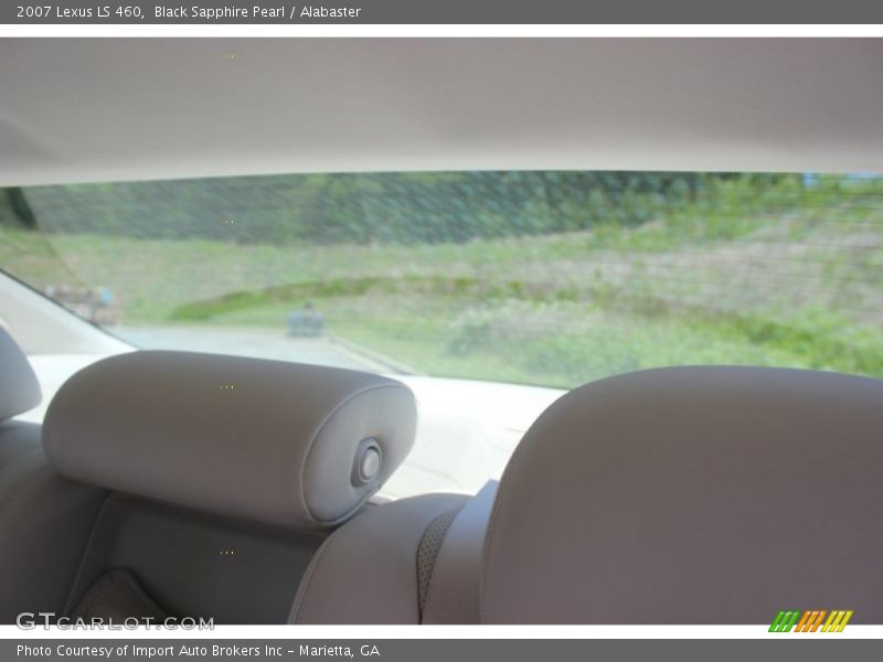 Black Sapphire Pearl / Alabaster 2007 Lexus LS 460
