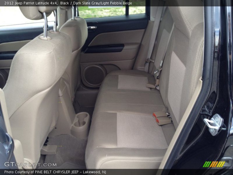 Black / Dark Slate Gray/Light Pebble Beige 2012 Jeep Patriot Latitude 4x4