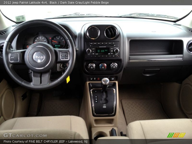 Black / Dark Slate Gray/Light Pebble Beige 2012 Jeep Patriot Latitude 4x4