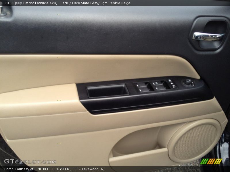 Black / Dark Slate Gray/Light Pebble Beige 2012 Jeep Patriot Latitude 4x4
