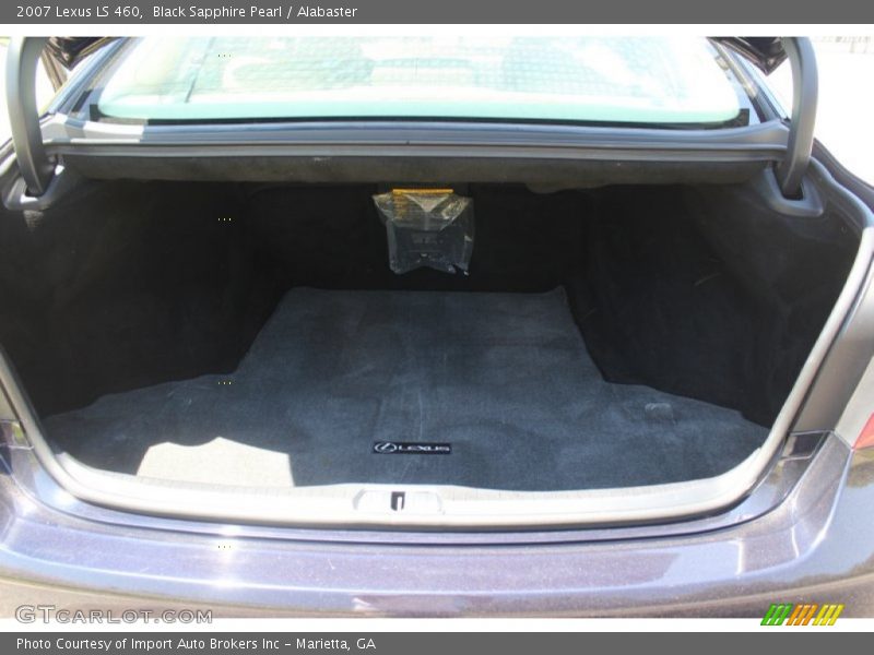 Black Sapphire Pearl / Alabaster 2007 Lexus LS 460