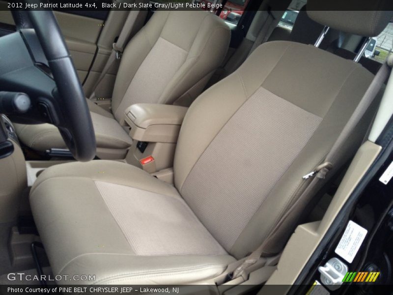 Black / Dark Slate Gray/Light Pebble Beige 2012 Jeep Patriot Latitude 4x4