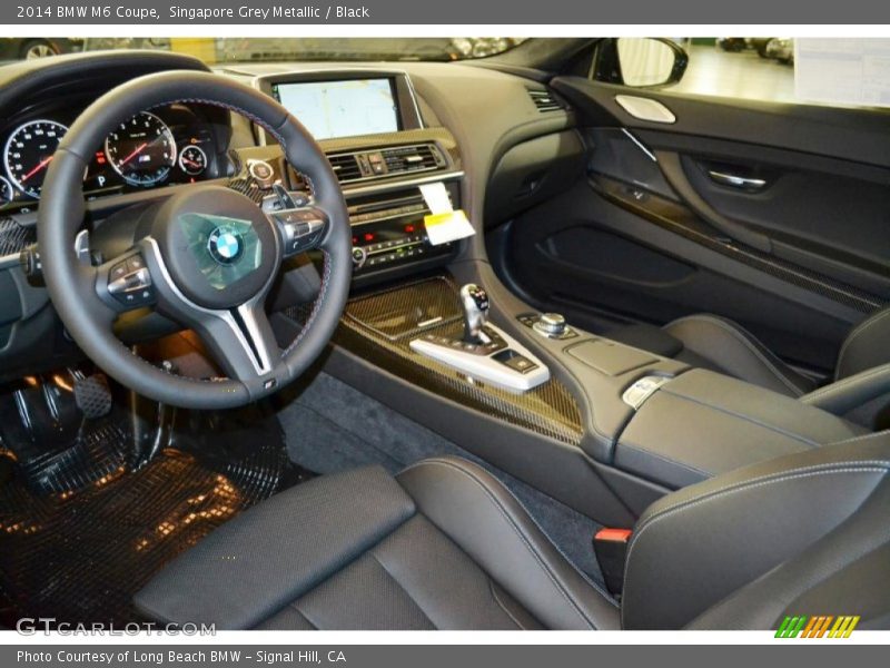  2014 M6 Coupe Black Interior