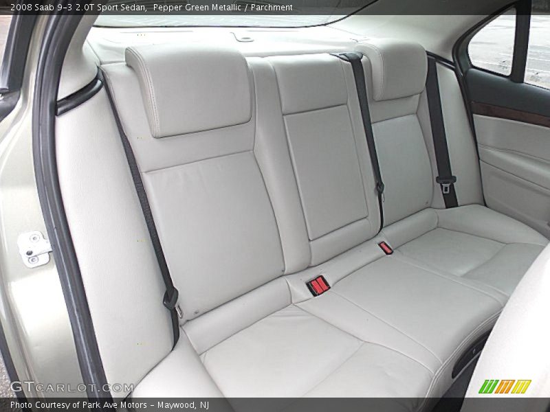 Pepper Green Metallic / Parchment 2008 Saab 9-3 2.0T Sport Sedan