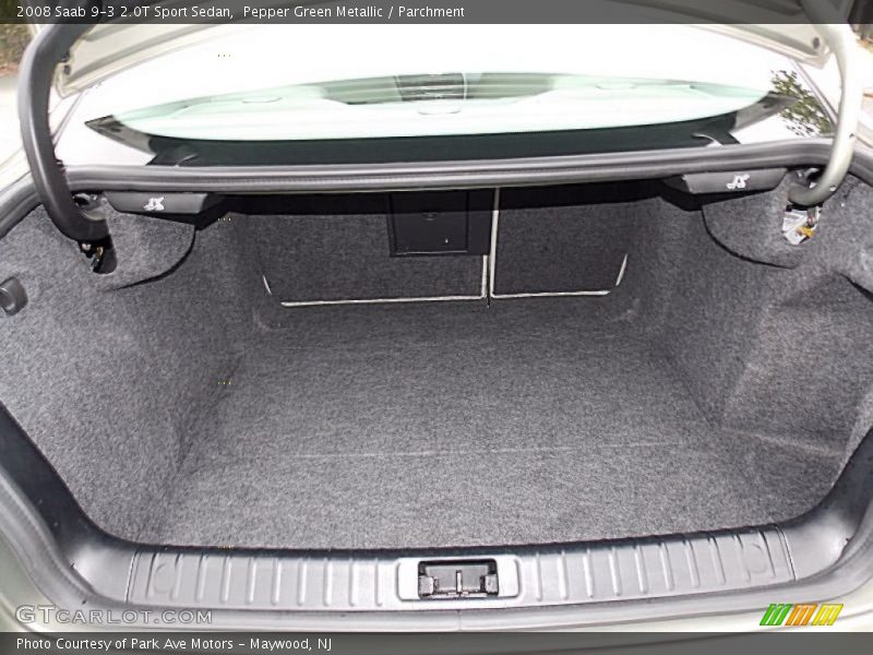Pepper Green Metallic / Parchment 2008 Saab 9-3 2.0T Sport Sedan
