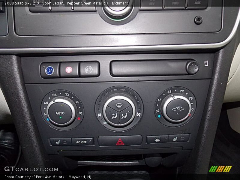 Pepper Green Metallic / Parchment 2008 Saab 9-3 2.0T Sport Sedan