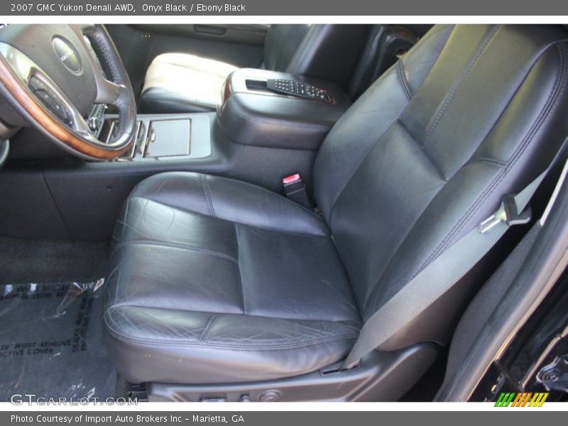 Onyx Black / Ebony Black 2007 GMC Yukon Denali AWD