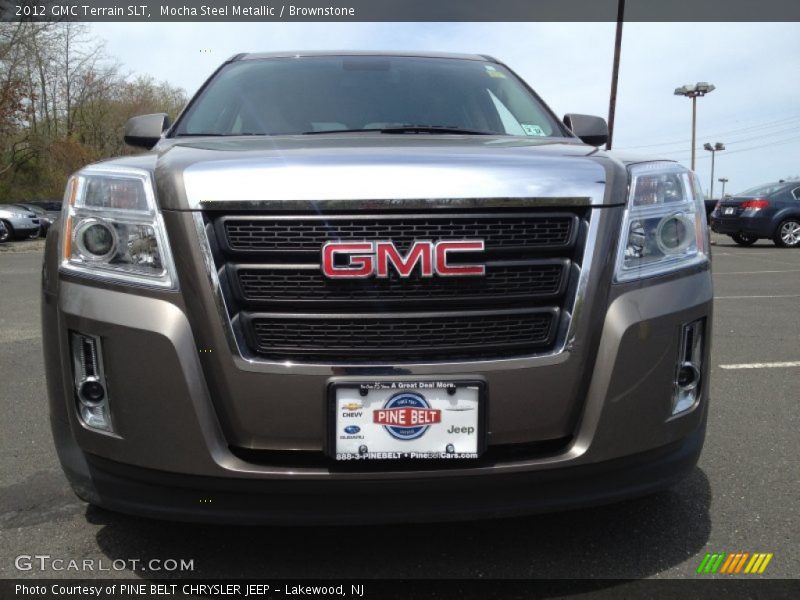 Mocha Steel Metallic / Brownstone 2012 GMC Terrain SLT