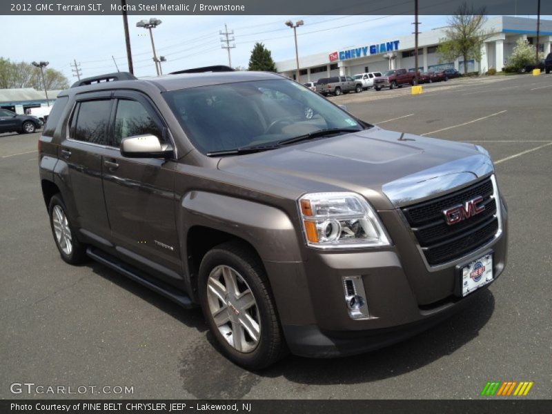 Mocha Steel Metallic / Brownstone 2012 GMC Terrain SLT