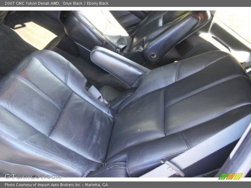 Onyx Black / Ebony Black 2007 GMC Yukon Denali AWD