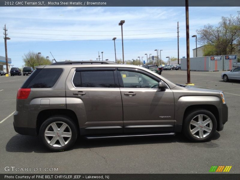 Mocha Steel Metallic / Brownstone 2012 GMC Terrain SLT