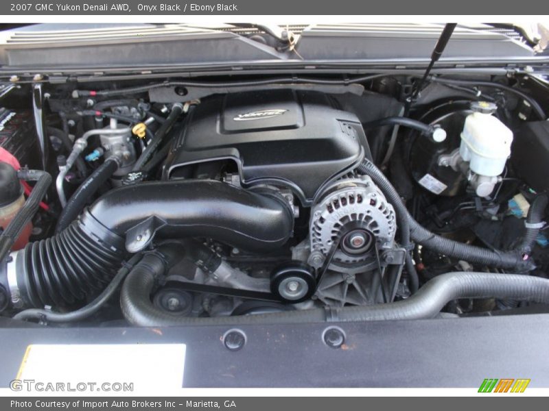 Onyx Black / Ebony Black 2007 GMC Yukon Denali AWD