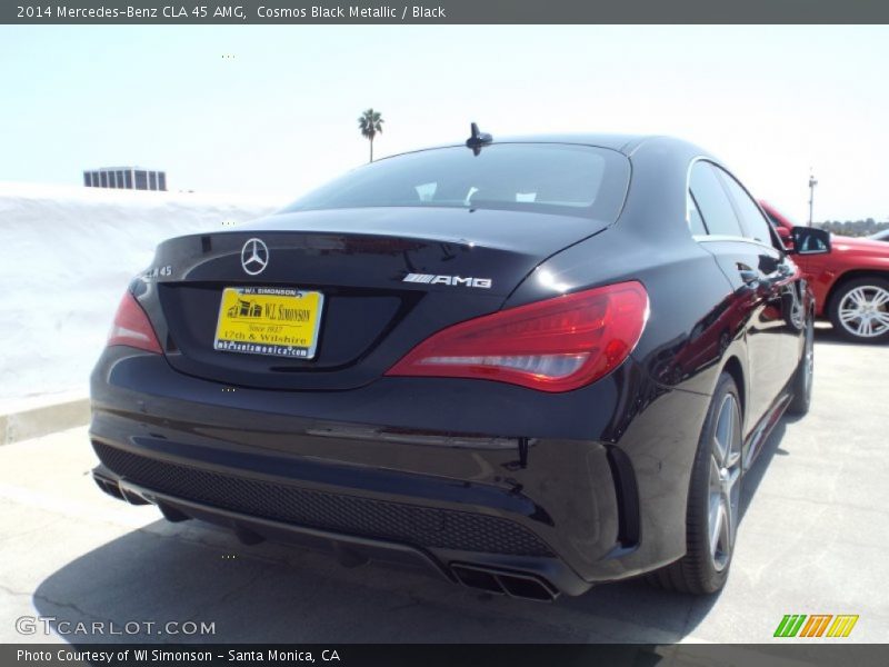Cosmos Black Metallic / Black 2014 Mercedes-Benz CLA 45 AMG