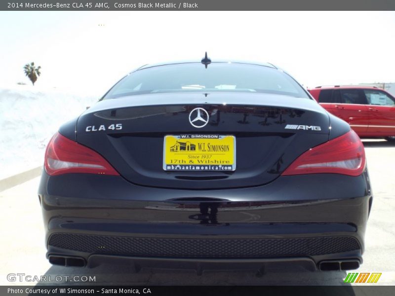 Cosmos Black Metallic / Black 2014 Mercedes-Benz CLA 45 AMG