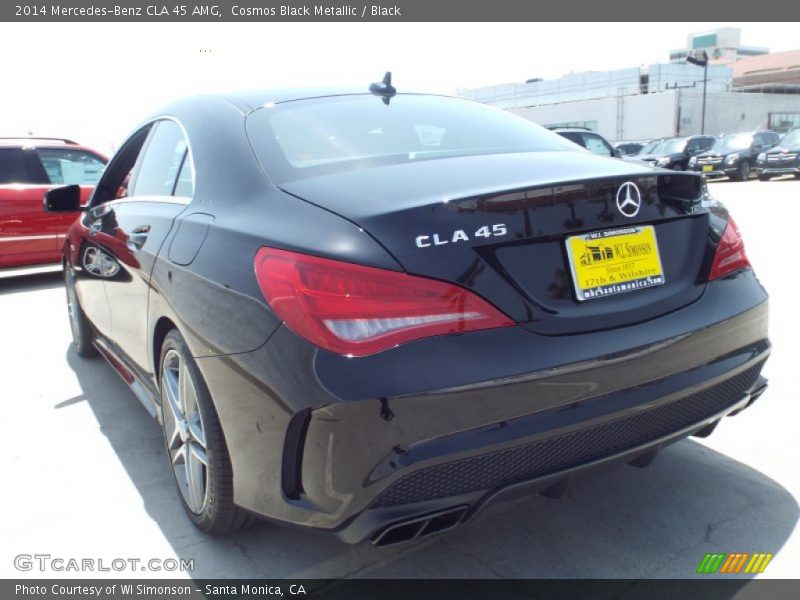 Cosmos Black Metallic / Black 2014 Mercedes-Benz CLA 45 AMG