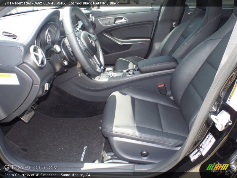 Front Seat of 2014 CLA 45 AMG