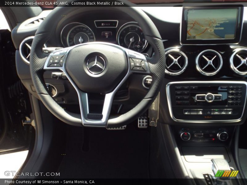 Cosmos Black Metallic / Black 2014 Mercedes-Benz CLA 45 AMG