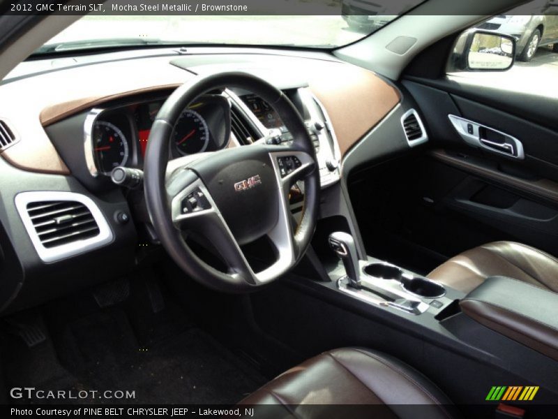 Mocha Steel Metallic / Brownstone 2012 GMC Terrain SLT