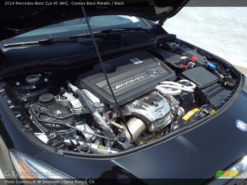 Cosmos Black Metallic / Black 2014 Mercedes-Benz CLA 45 AMG