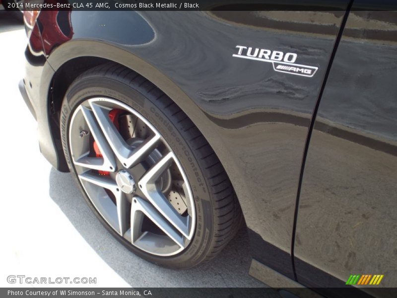 Cosmos Black Metallic / Black 2014 Mercedes-Benz CLA 45 AMG