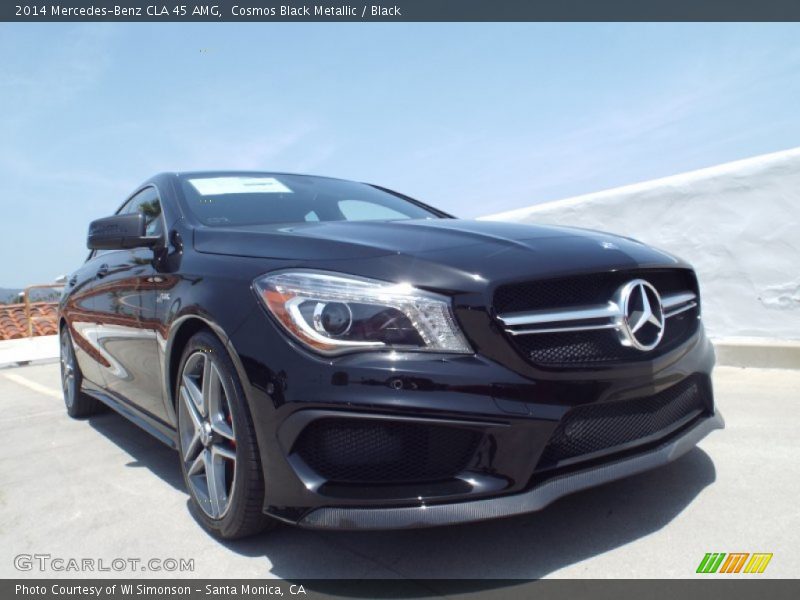 Cosmos Black Metallic / Black 2014 Mercedes-Benz CLA 45 AMG