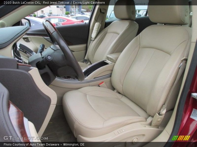 Red Jewel Tintcoat / Cocoa/Light Cashmere 2010 Buick LaCrosse CXL