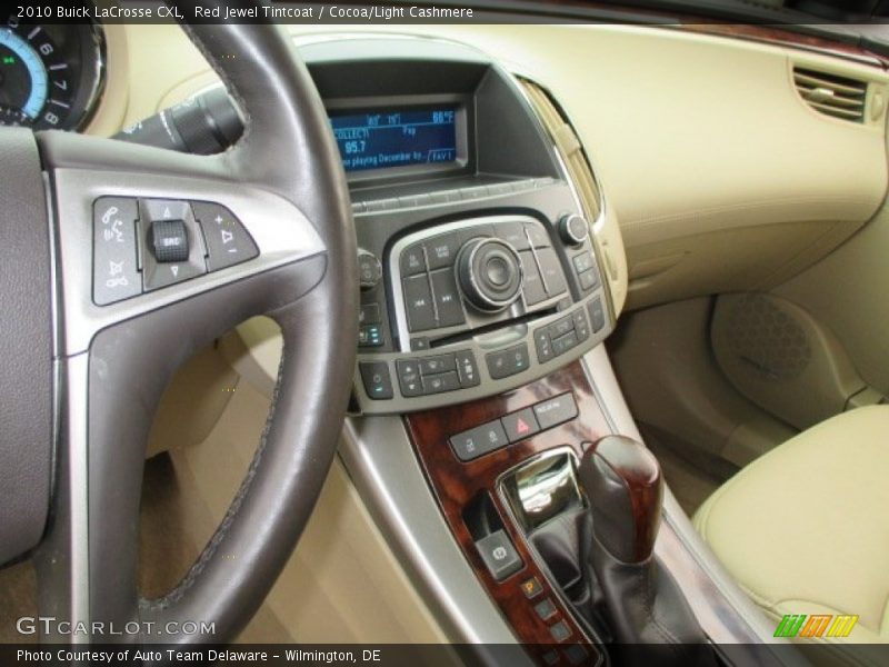 Red Jewel Tintcoat / Cocoa/Light Cashmere 2010 Buick LaCrosse CXL