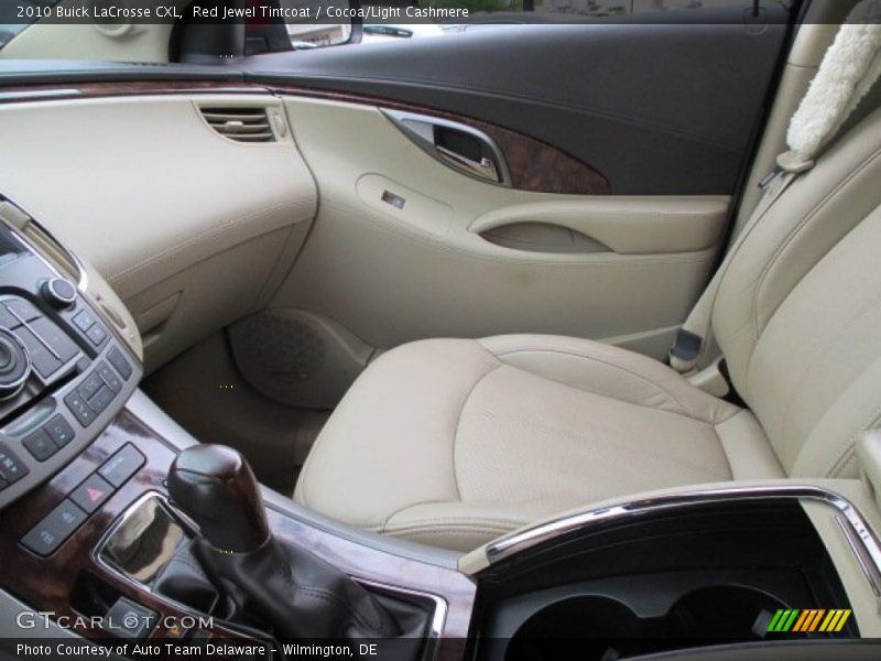 Red Jewel Tintcoat / Cocoa/Light Cashmere 2010 Buick LaCrosse CXL