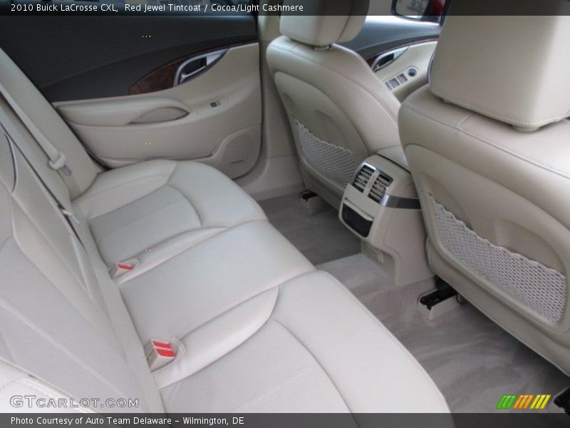 Red Jewel Tintcoat / Cocoa/Light Cashmere 2010 Buick LaCrosse CXL