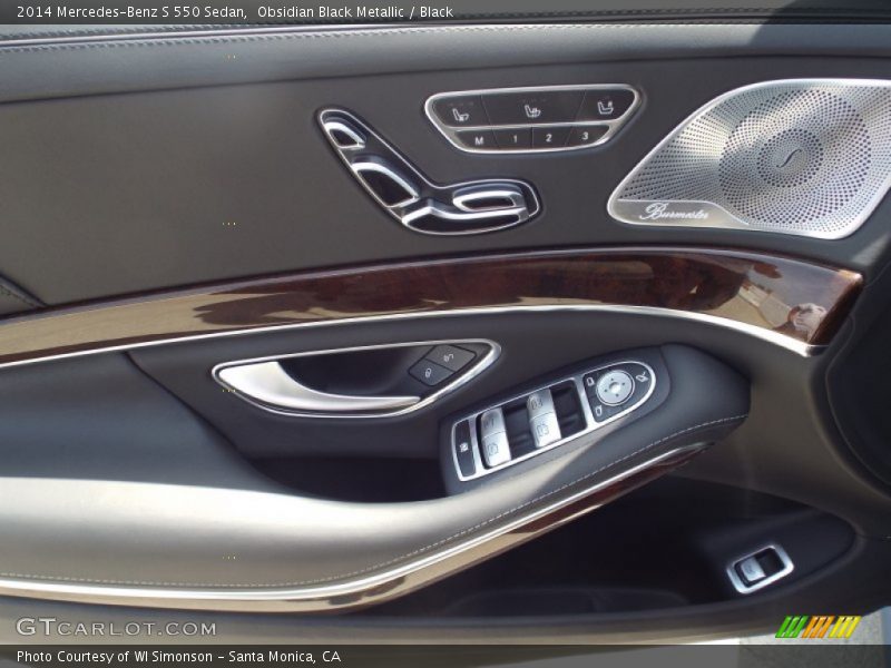 Obsidian Black Metallic / Black 2014 Mercedes-Benz S 550 Sedan