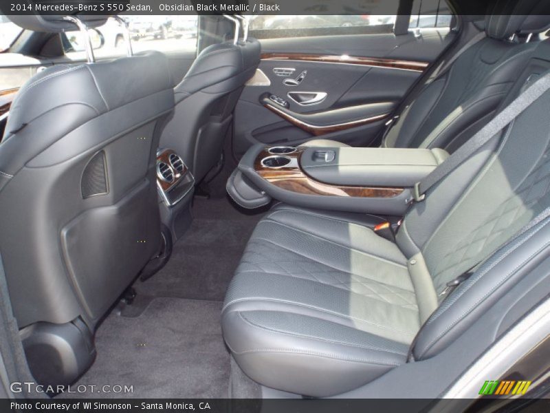 Obsidian Black Metallic / Black 2014 Mercedes-Benz S 550 Sedan