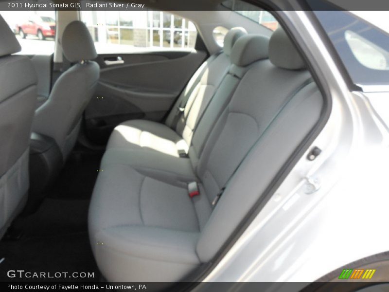 Radiant Silver / Gray 2011 Hyundai Sonata GLS
