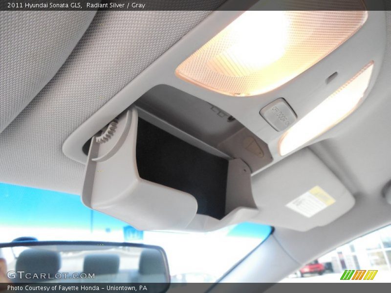 Radiant Silver / Gray 2011 Hyundai Sonata GLS