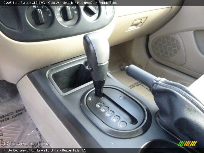 Gold Ash Metallic / Medium/Dark Pebble Beige 2005 Ford Escape XLS 4WD