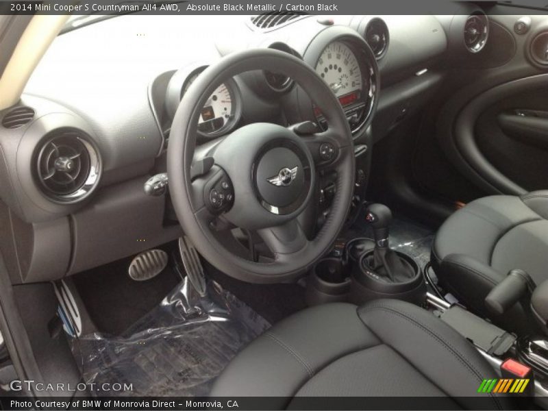 Absolute Black Metallic / Carbon Black 2014 Mini Cooper S Countryman All4 AWD