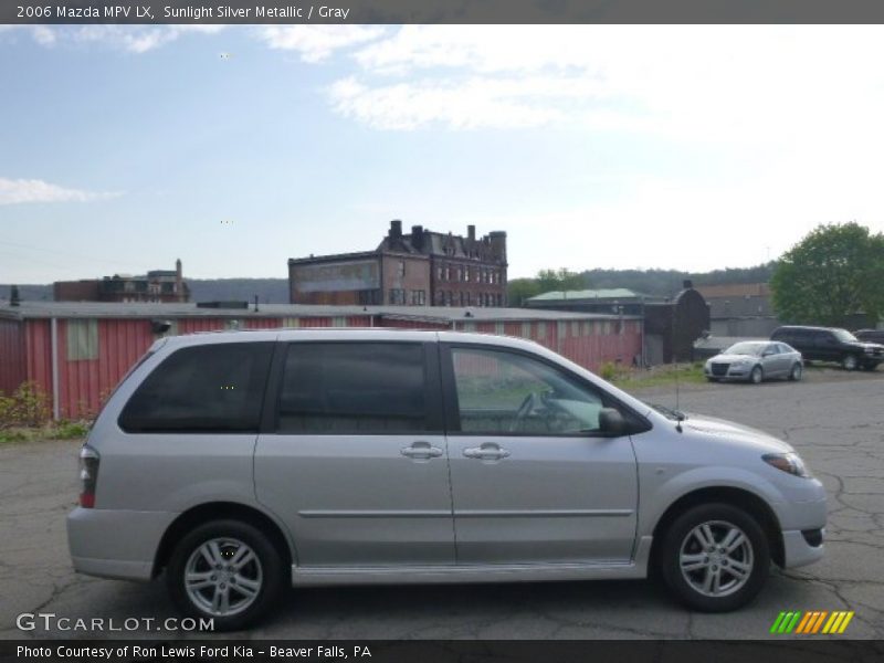 Sunlight Silver Metallic / Gray 2006 Mazda MPV LX