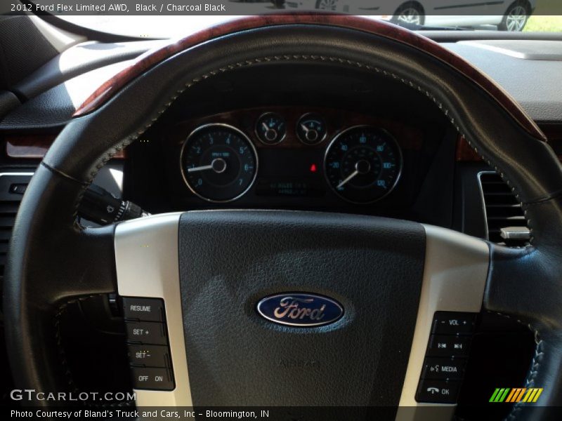 Black / Charcoal Black 2012 Ford Flex Limited AWD
