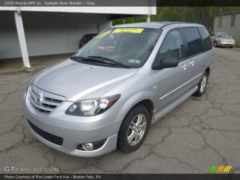 Sunlight Silver Metallic / Gray 2006 Mazda MPV LX