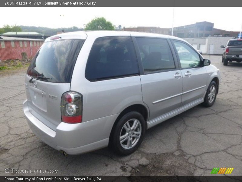 Sunlight Silver Metallic / Gray 2006 Mazda MPV LX