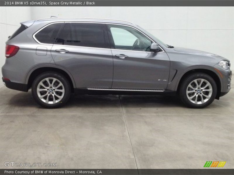 Space Grey Metallic / Black 2014 BMW X5 sDrive35i