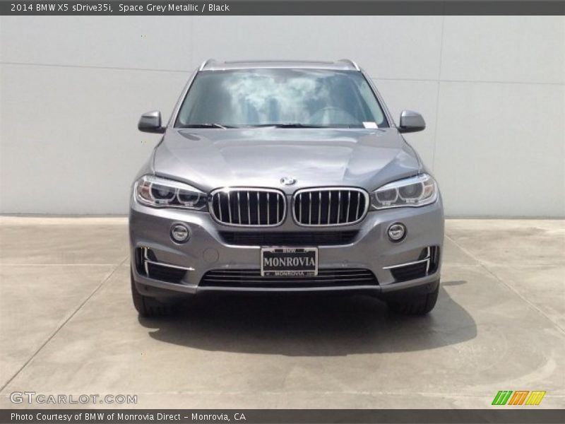 Space Grey Metallic / Black 2014 BMW X5 sDrive35i