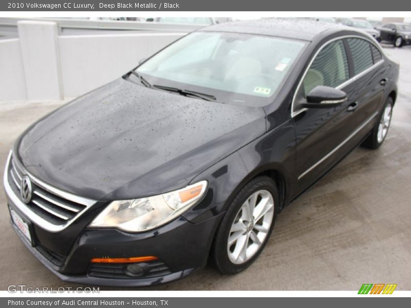Deep Black Metallic / Black 2010 Volkswagen CC Luxury
