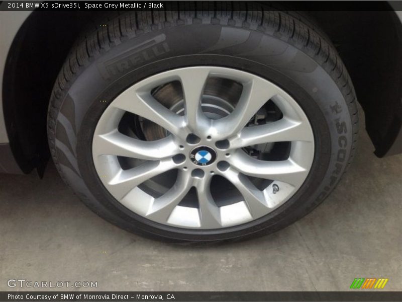 Space Grey Metallic / Black 2014 BMW X5 sDrive35i
