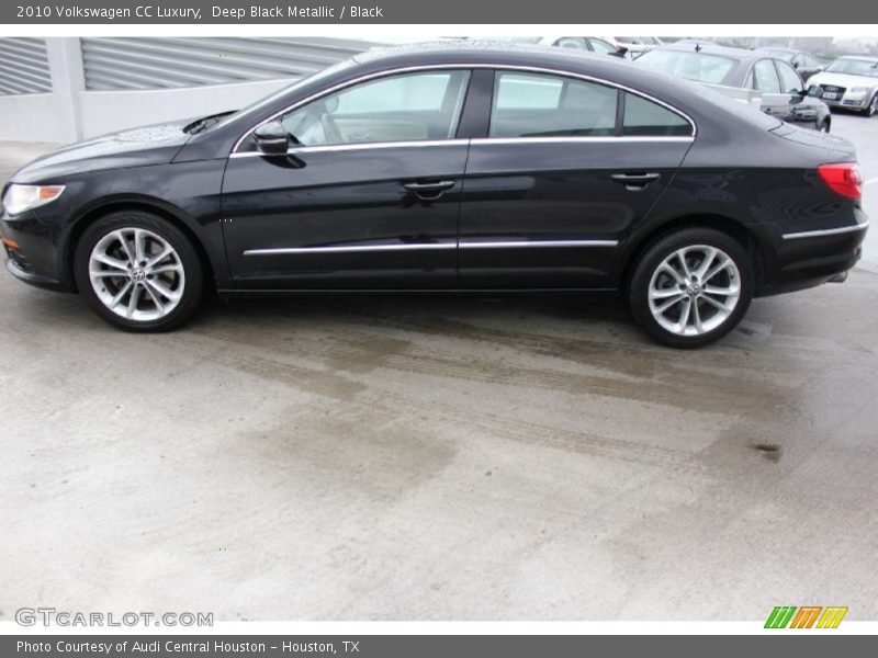 Deep Black Metallic / Black 2010 Volkswagen CC Luxury